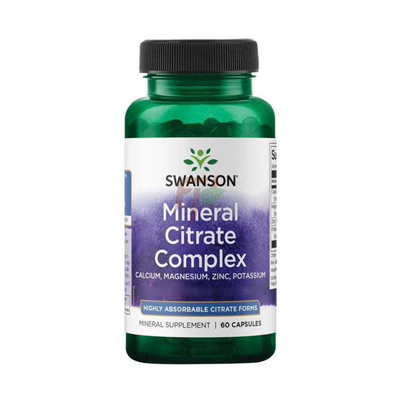Swanson Mineral Citrate Complex 60 капсул