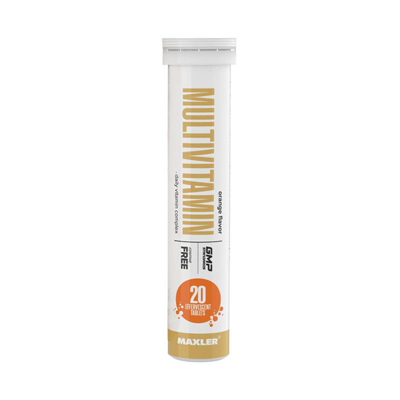 Maxler Multivitamin Effervescent Апельсин 20 таблеток