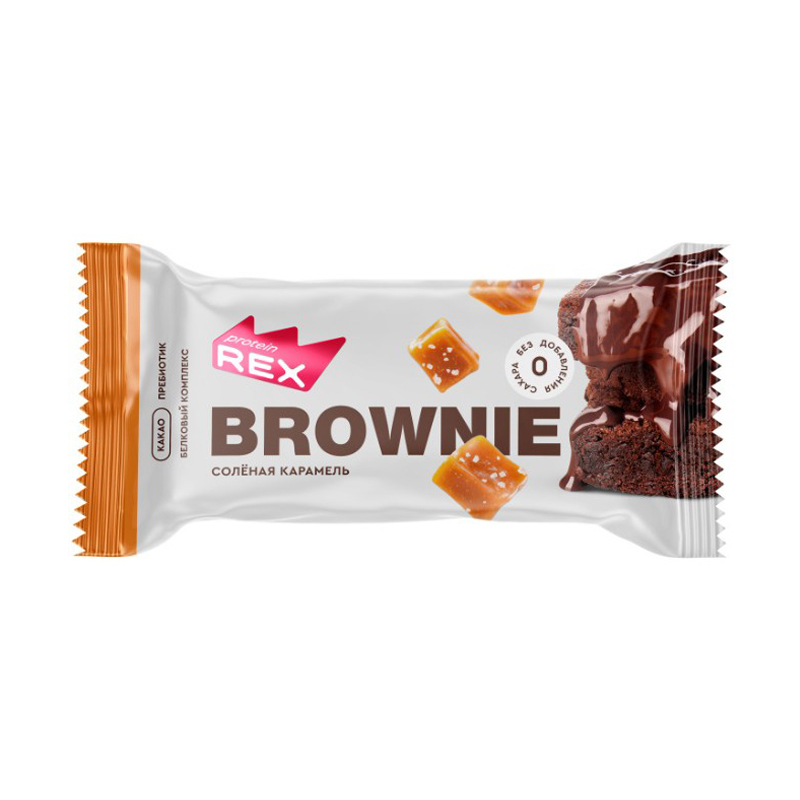 ProteinRex Chocolate Brownie Соленая карамель 50 г