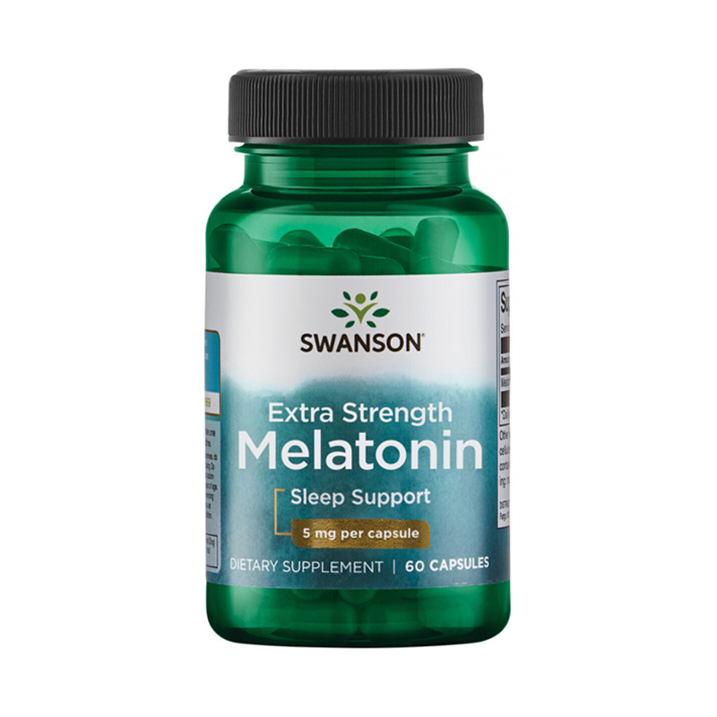 Swanson Extra Strength Melatonin 60 капсул