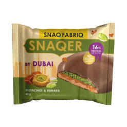 Snaq Fabriq Печенье Snaqer Фисташковая паста, хрустящее тесто и карамель 45 г