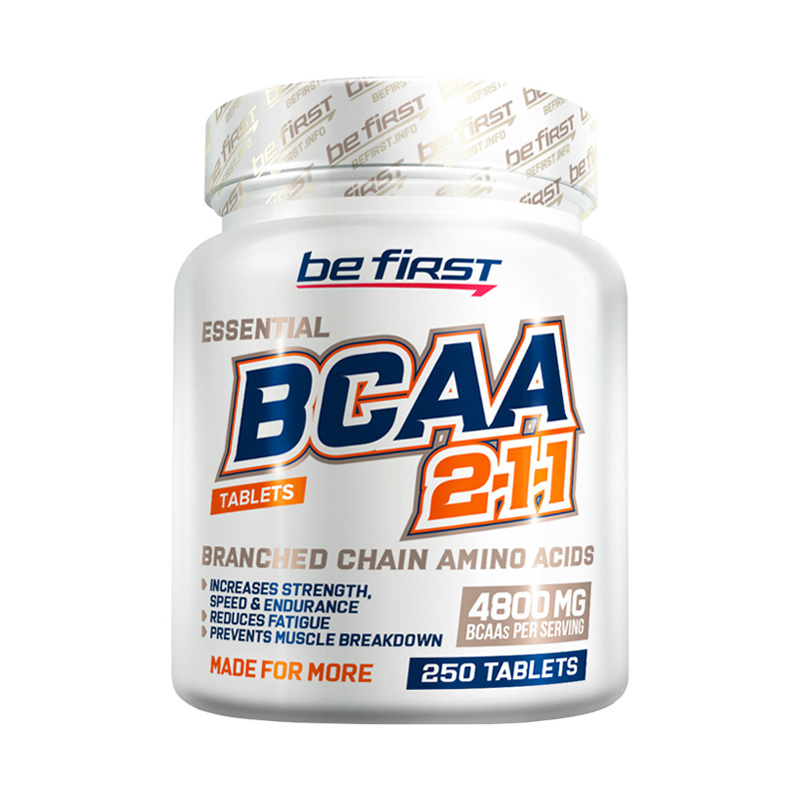 Be First BCAA 2:1:1 Tablets 250 таблеток