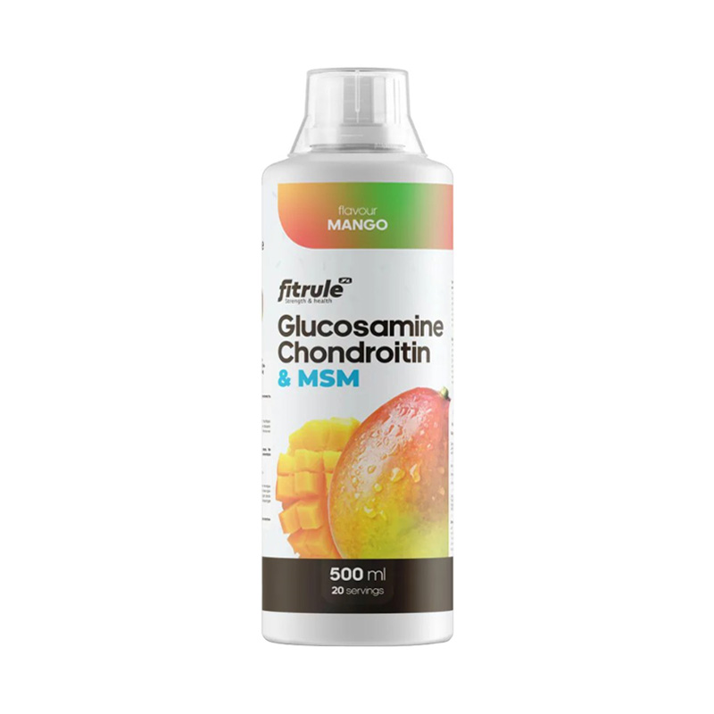 Fitrule Glucosamine+Chondroitine+MSM Манго 500 мл