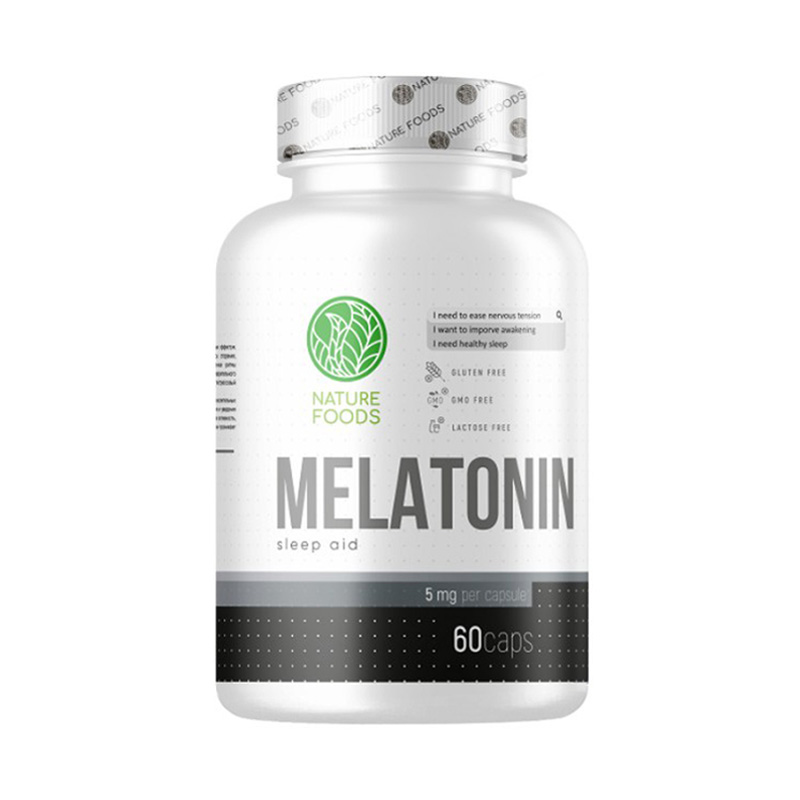 Nature Foods Melatonin 5 mg 60 капсул