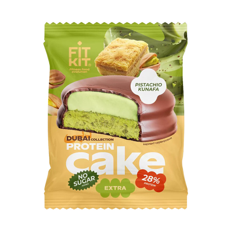 FIT KIT Extra Protein Cake Фисташковая кунафа 50 г