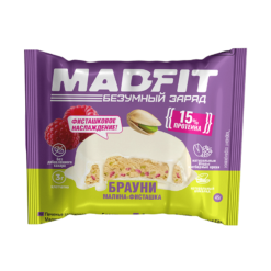 MAD FIT Печенье Брауни Малина-фисташка 45 г