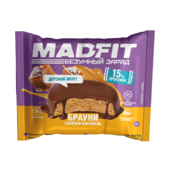 MAD FIT Печенье Брауни Соленая карамель 45 г
