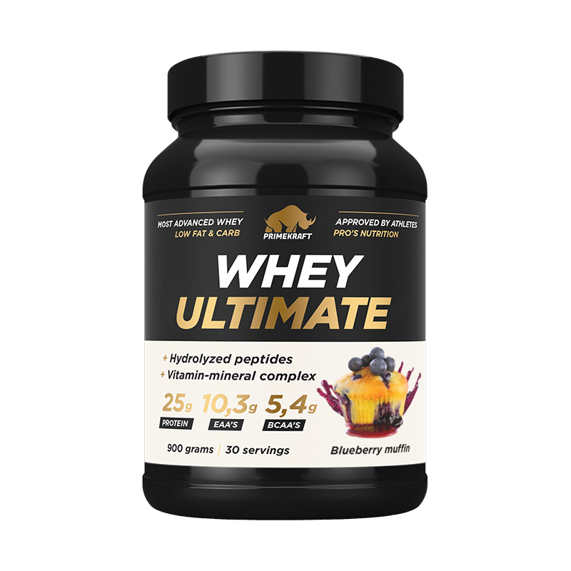 Prime Kraft Whey Ultimate Черничный маффин 900 г